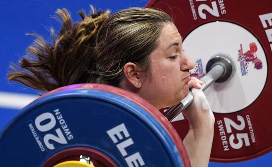 Russia Weightlifting European Championships