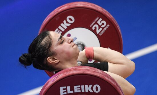 Russia Weightlifting European Championships