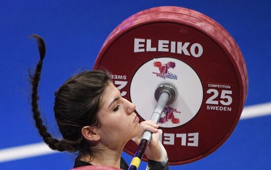 Russia Weightlifting European Championships