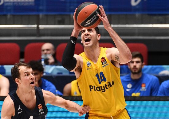 Russia Basketball Euroleague Zenit - Maccabi