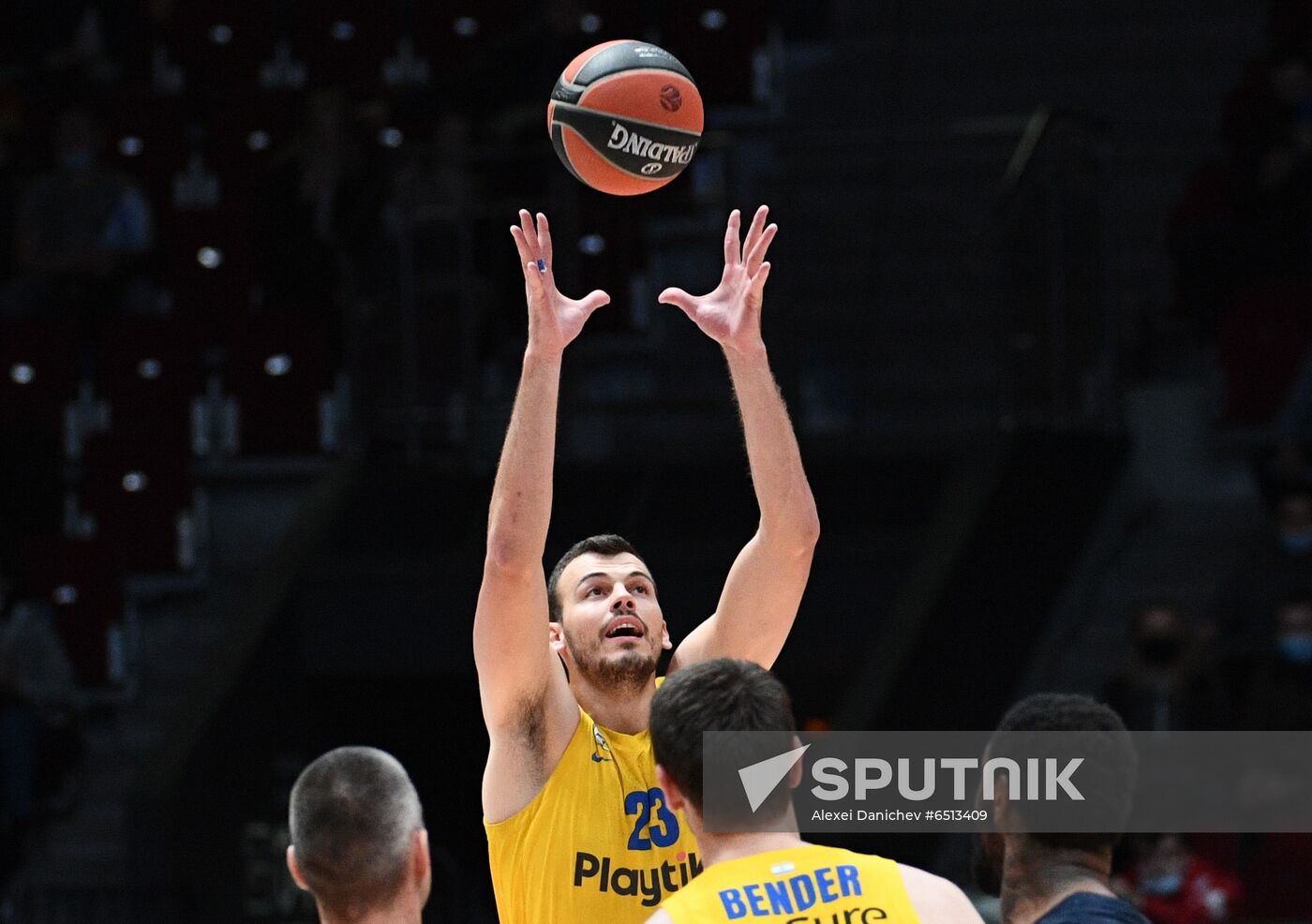 Russia Basketball Euroleague Zenit - Maccabi