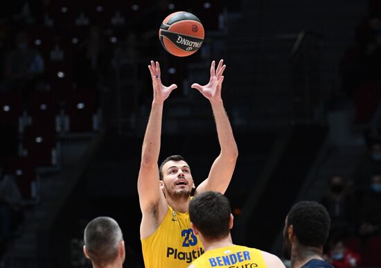 Russia Basketball Euroleague Zenit - Maccabi