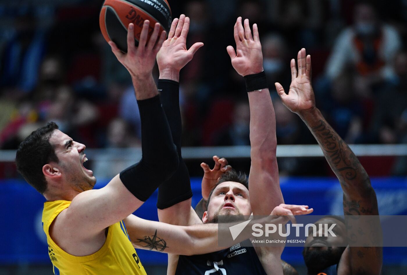 Russia Basketball Euroleague Zenit - Maccabi