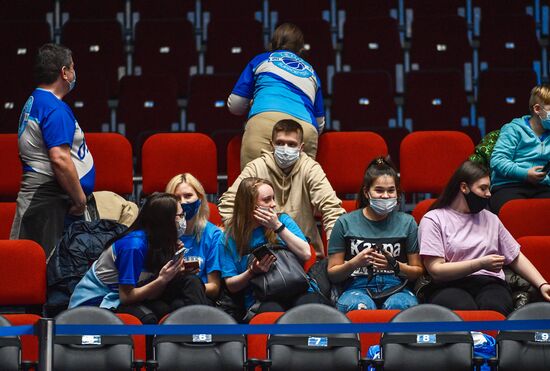 Russia Basketball Euroleague Zenit - Maccabi