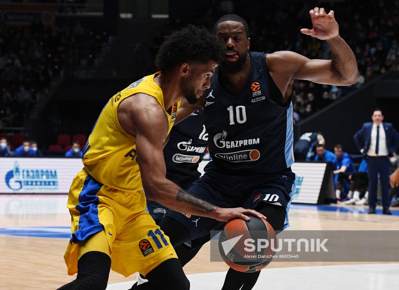 Russia Basketball Euroleague Zenit - Maccabi