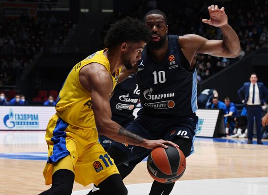 Russia Basketball Euroleague Zenit - Maccabi