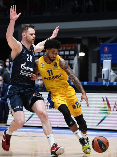 Russia Basketball Euroleague Zenit - Maccabi