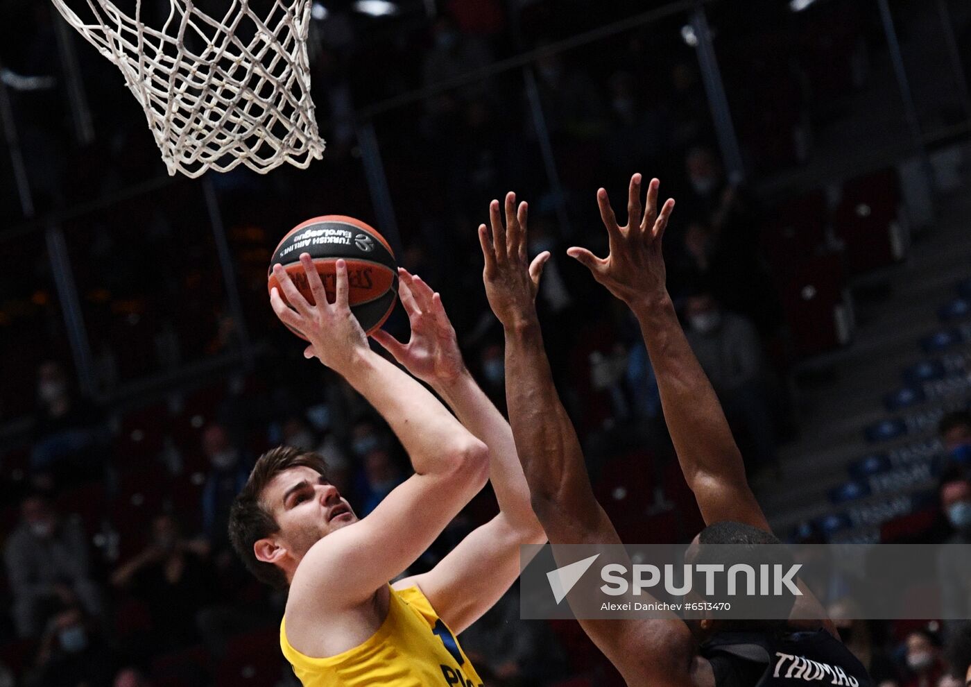 Russia Basketball Euroleague Zenit - Maccabi