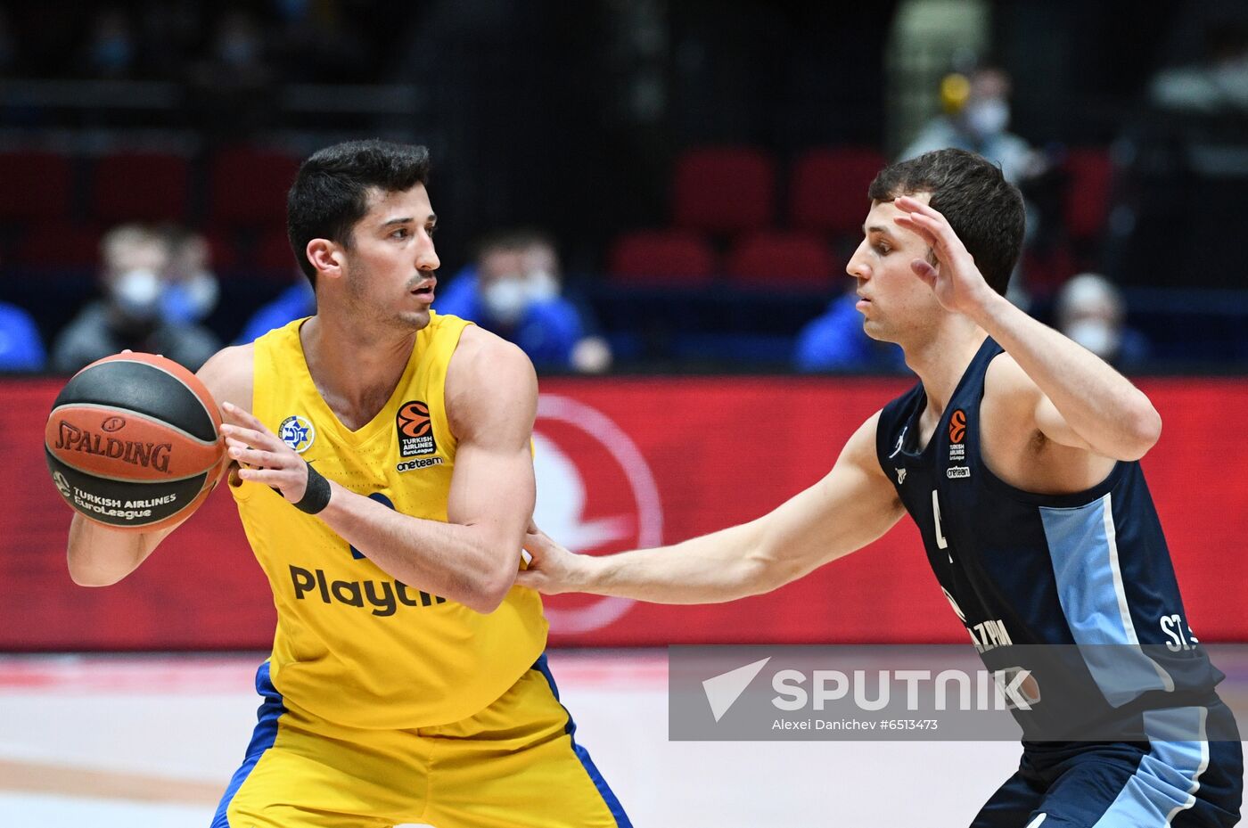 Russia Basketball Euroleague Zenit - Maccabi