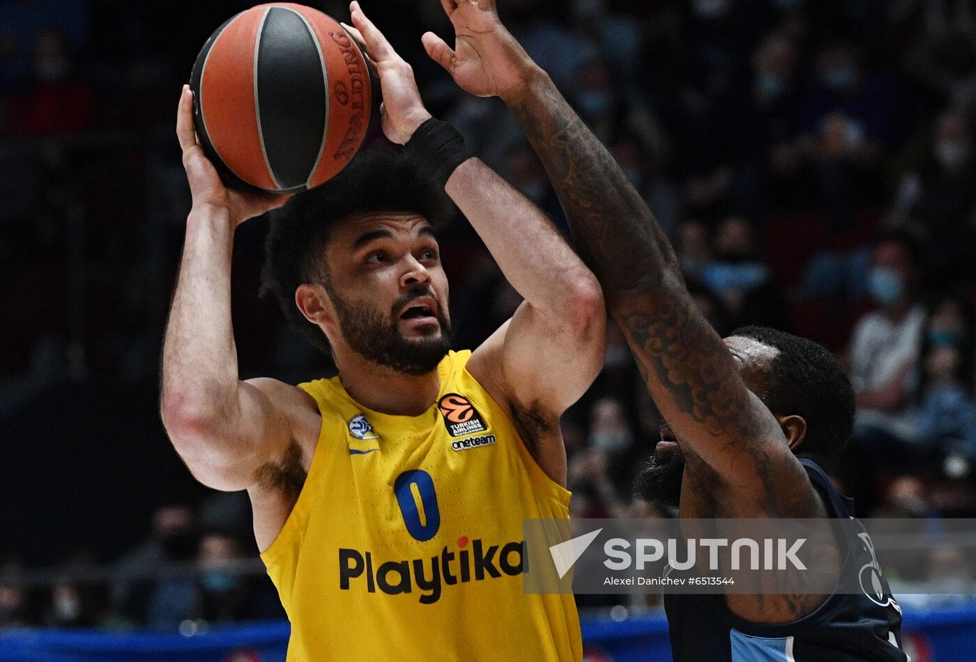 Russia Basketball Euroleague Zenit - Maccabi