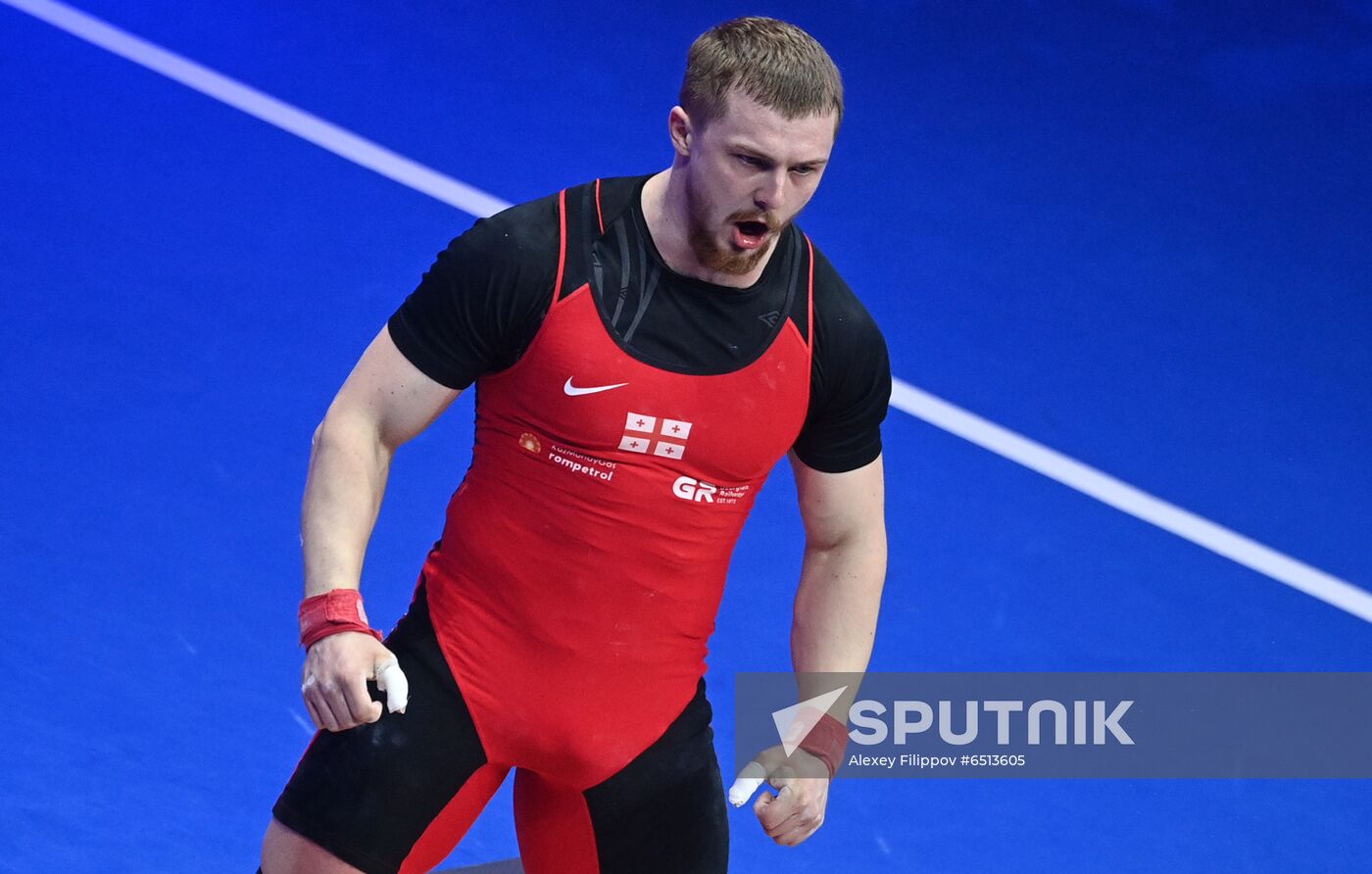 Russia Weightlifting European Championships