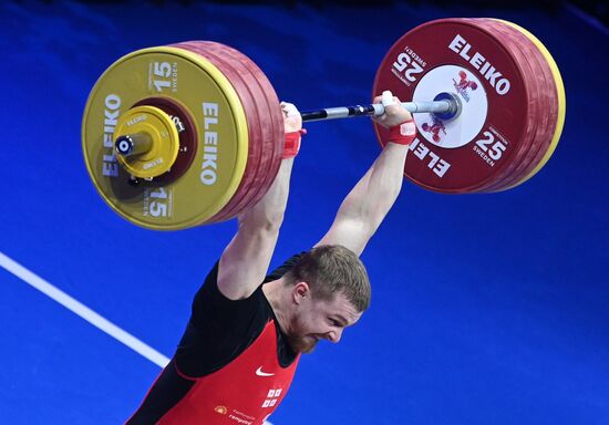 Russia Weightlifting European Championships