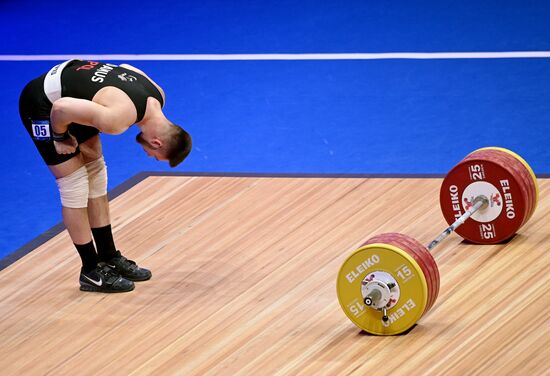 Russia Weightlifting European Championships