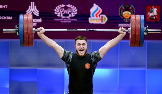 Russia Weightlifting European Championships