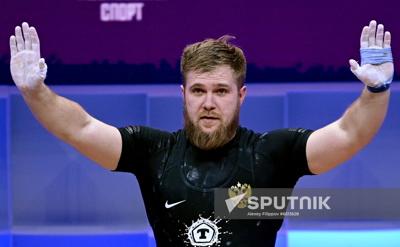 Russia Weightlifting European Championships