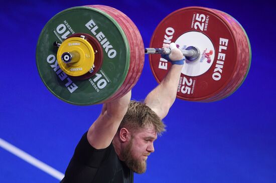 Russia Weightlifting European Championships