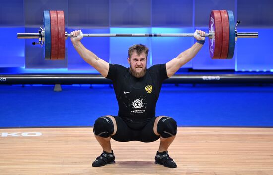 Russia Weightlifting European Championships