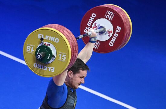 Russia Weightlifting European Championships