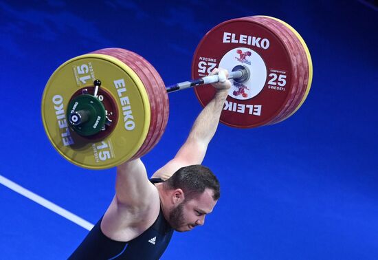 Russia Weightlifting European Championships