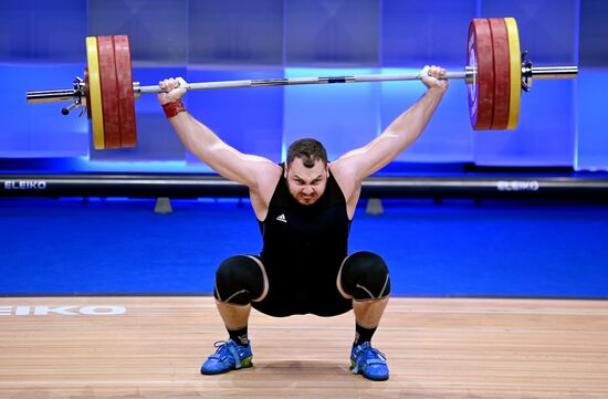 Russia Weightlifting European Championships