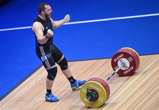 Russia Weightlifting European Championships