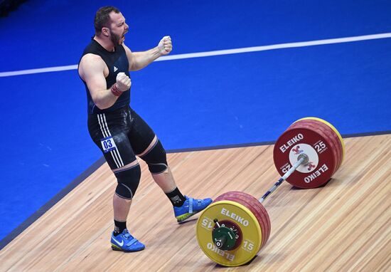 Russia Weightlifting European Championships