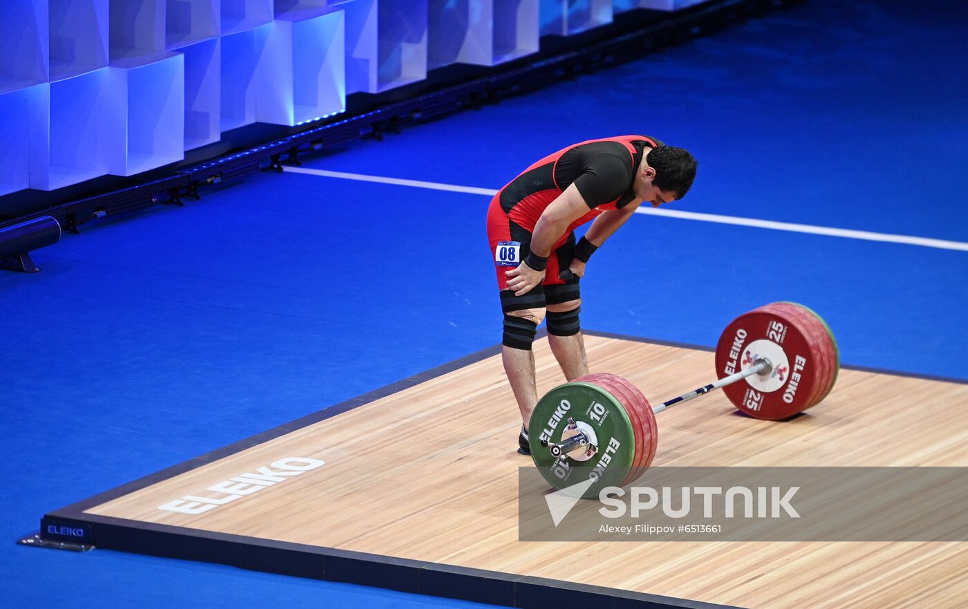 Russia Weightlifting European Championships