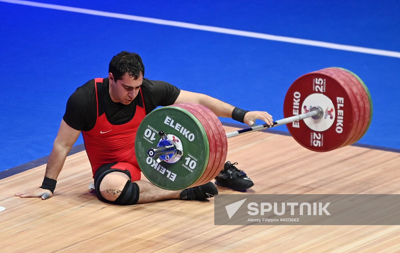 Russia Weightlifting European Championships