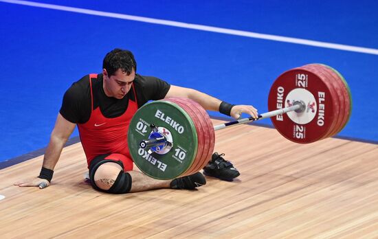 Russia Weightlifting European Championships