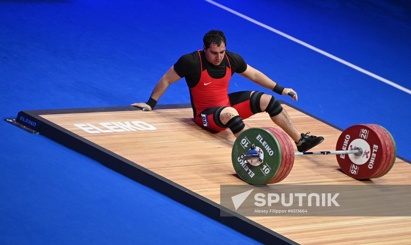 Russia Weightlifting European Championships