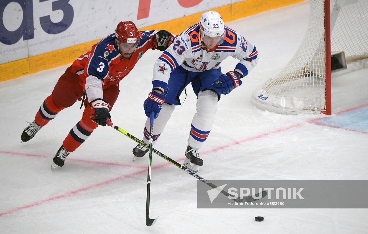 Russia Ice Hockey CSKA - SKA