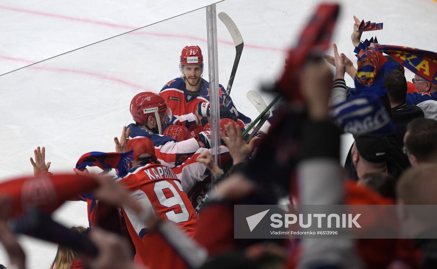 Russia Ice Hockey CSKA - SKA