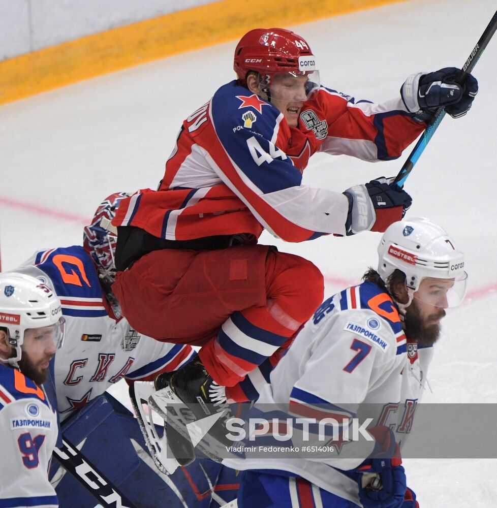 Russia Ice Hockey CSKA - SKA