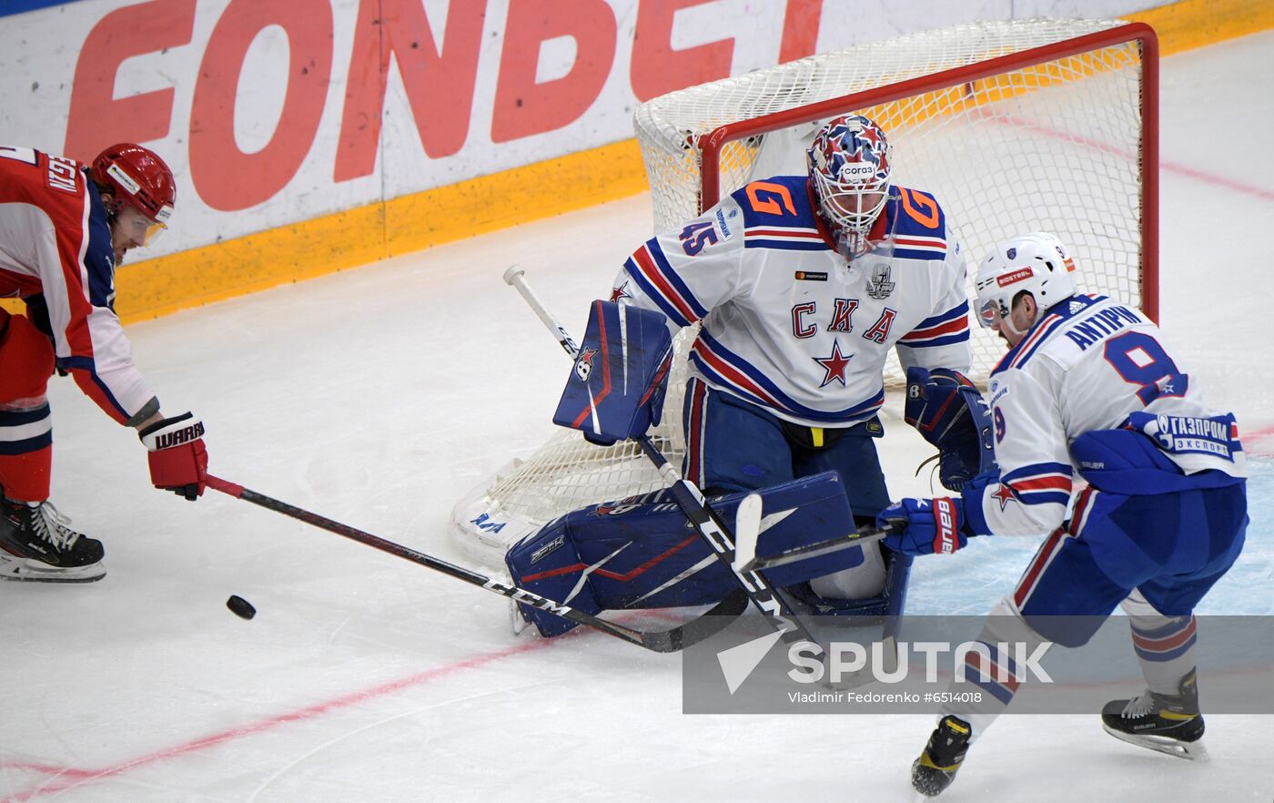 Russia Ice Hockey CSKA - SKA