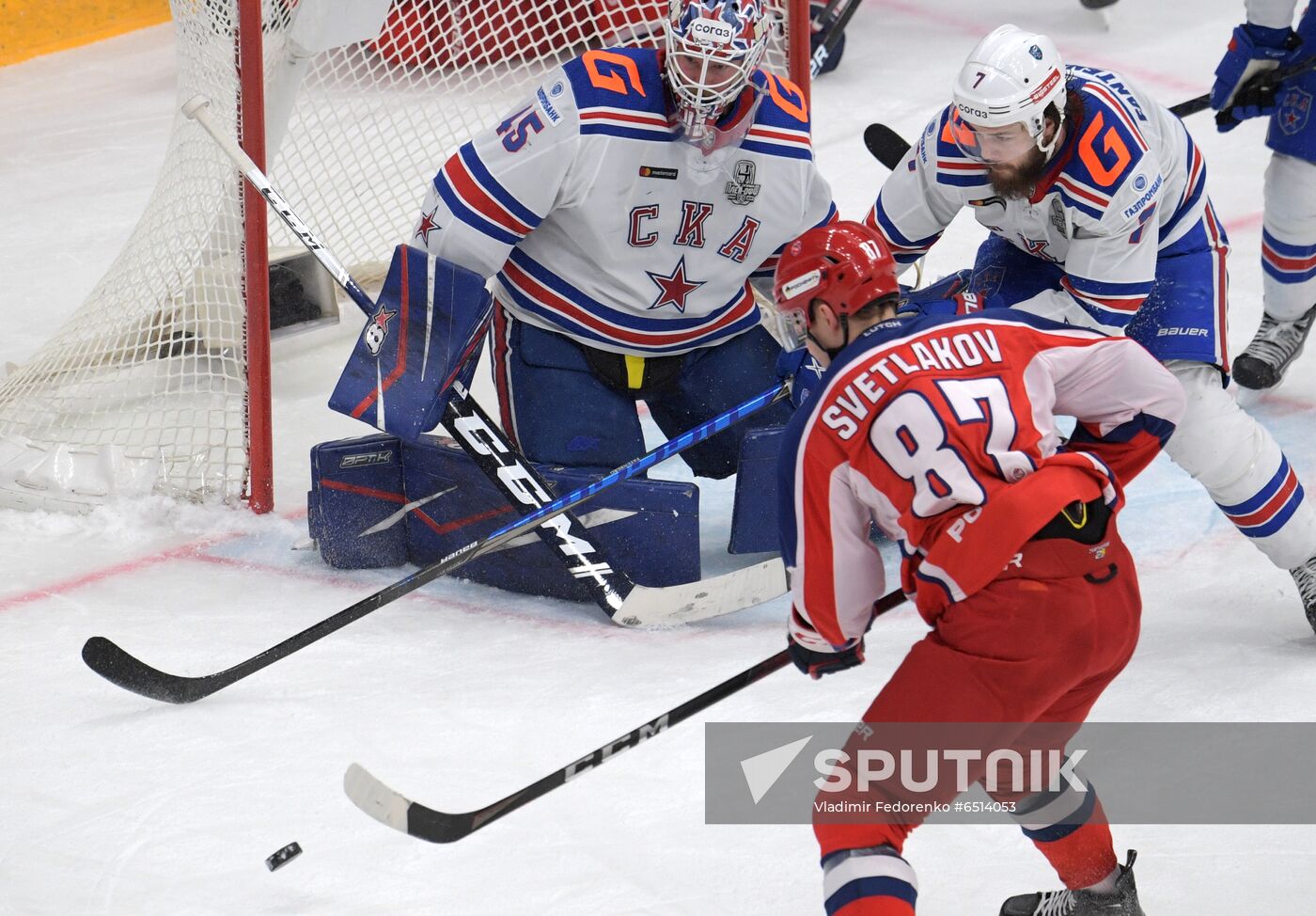 Russia Ice Hockey CSKA - SKA