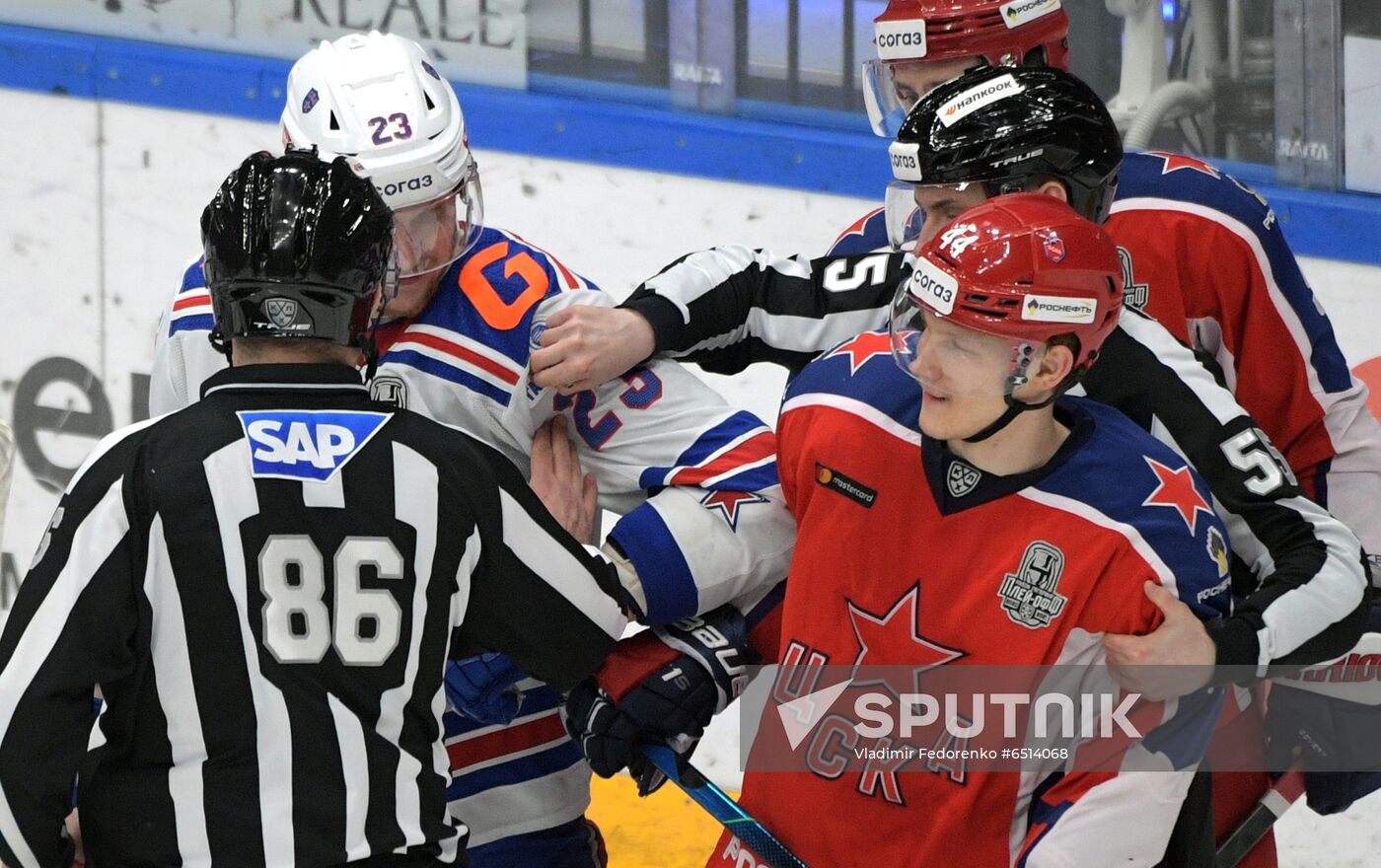 Russia Ice Hockey CSKA - SKA