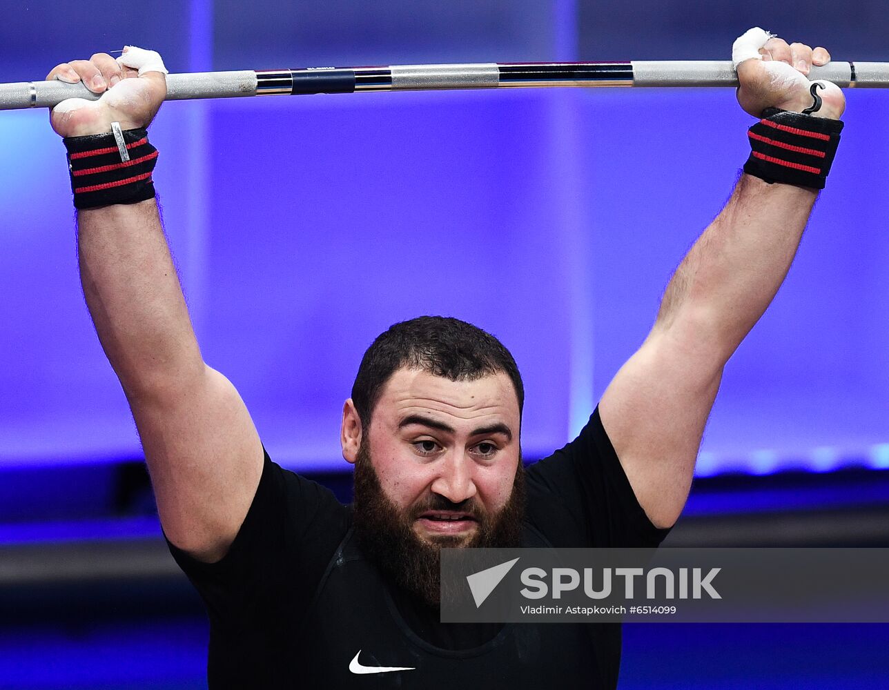 Russia Weightlifting European Championships