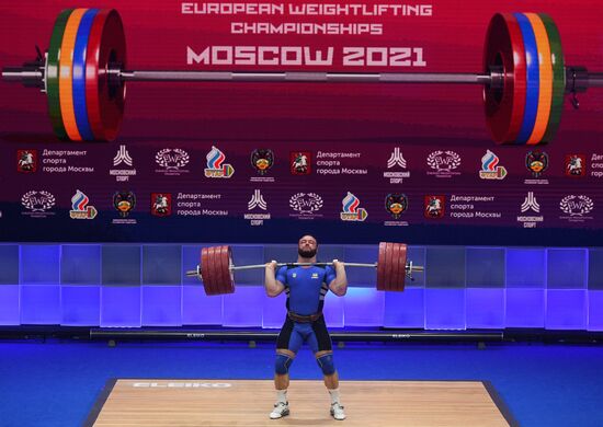 Russia Weightlifting European Championships