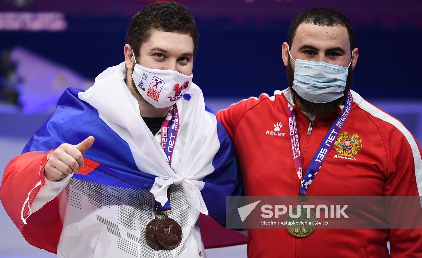 Russia Weightlifting European Championships