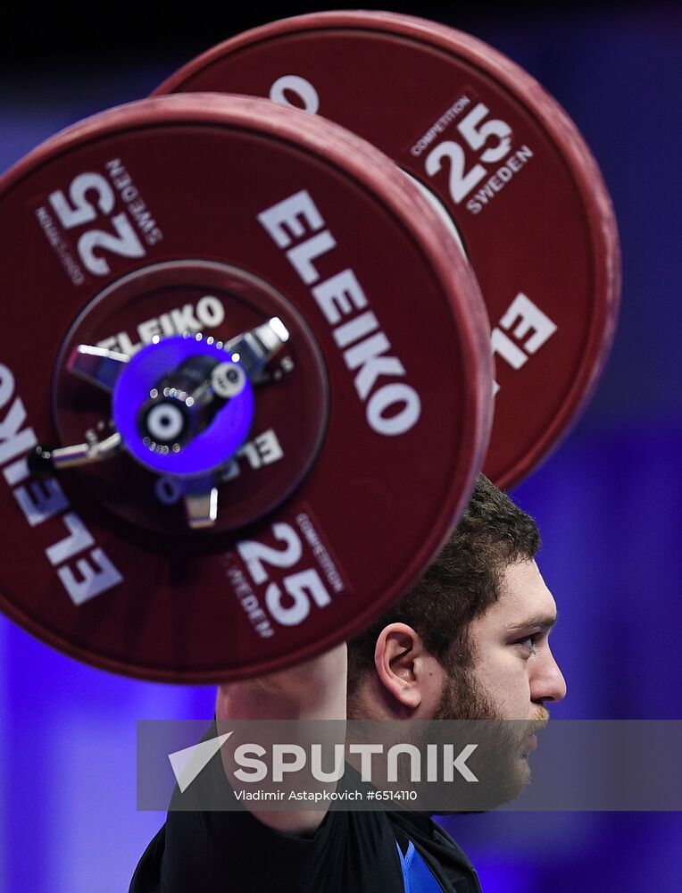 Russia Weightlifting European Championships