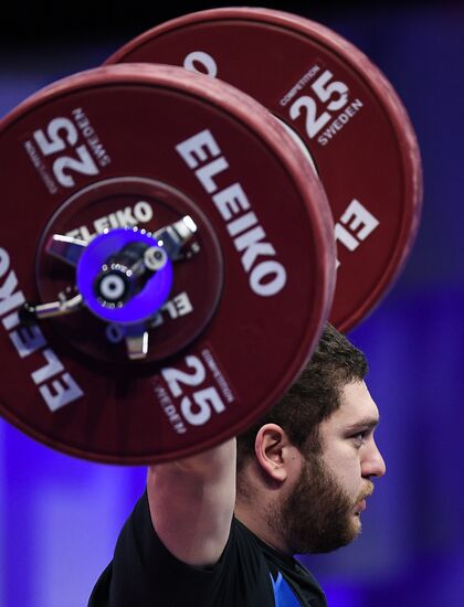 Russia Weightlifting European Championships