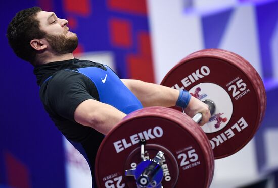 Russia Weightlifting European Championships
