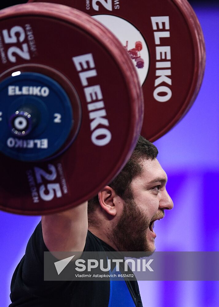 Russia Weightlifting European Championships