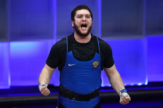 Russia Weightlifting European Championships