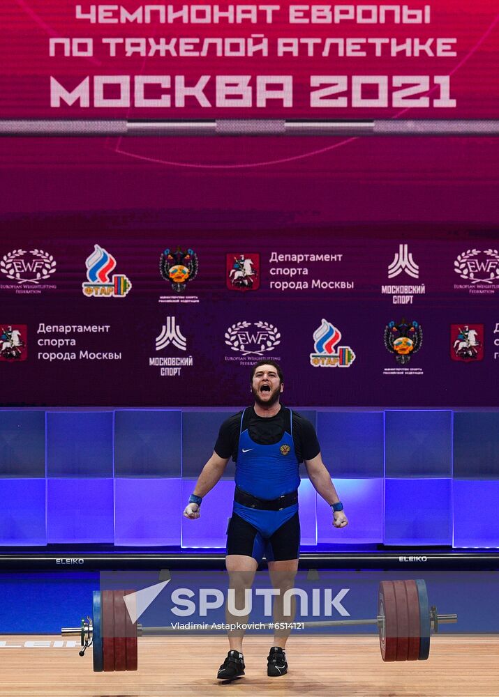 Russia Weightlifting European Championships