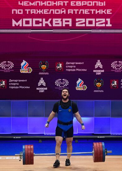 Russia Weightlifting European Championships