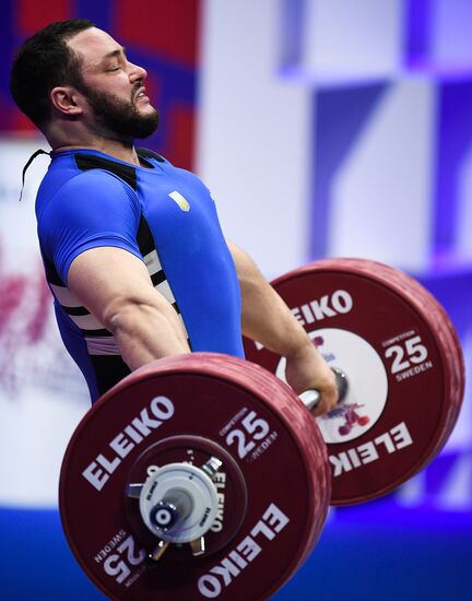 Russia Weightlifting European Championships