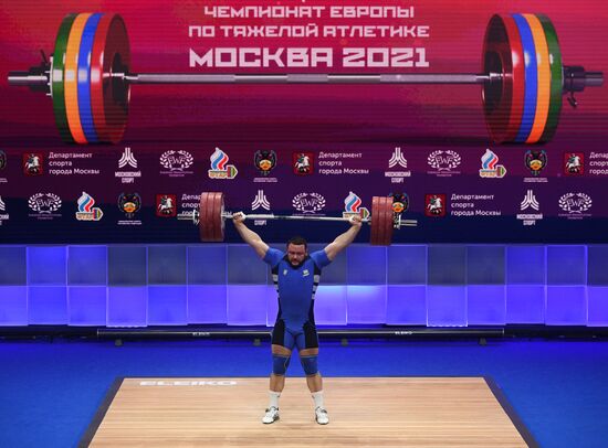 Russia Weightlifting European Championships