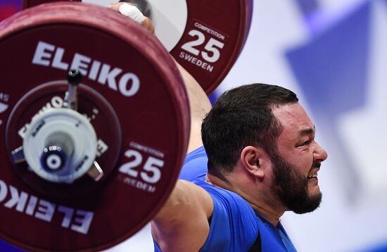 Russia Weightlifting European Championships