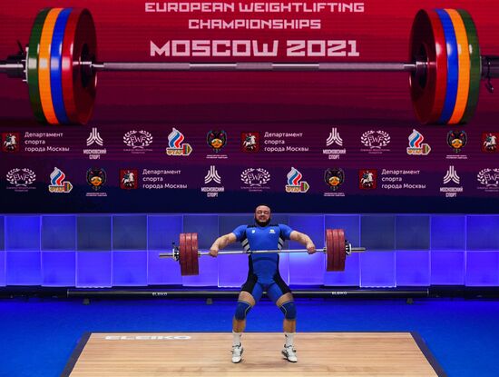 Russia Weightlifting European Championships